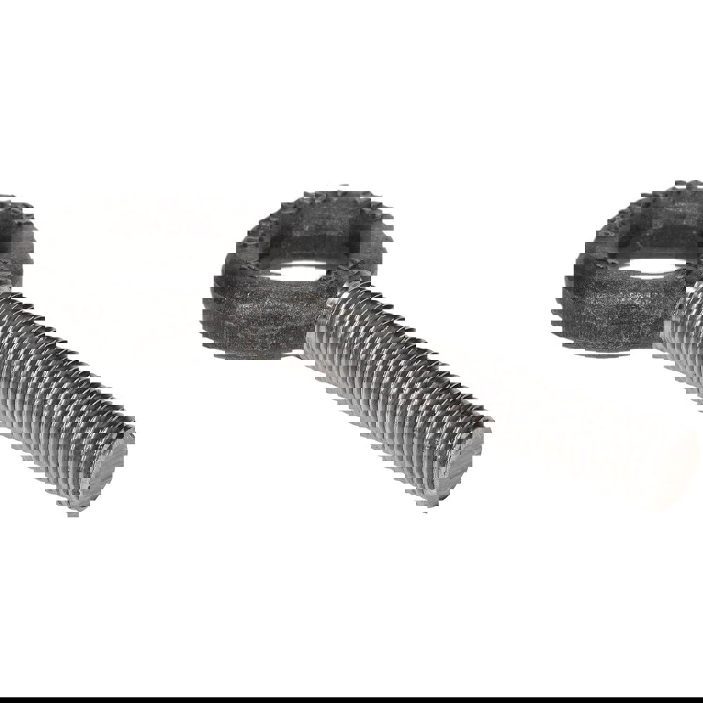 Fixed Lifting Eye Bolt: Without Shoulder, 6,000 lb Capacity, 3/4-10 Thread, Grade C-1035 Forged Steel